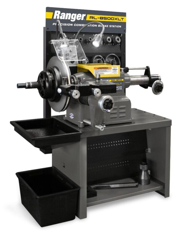 Bendpak rl 8500xlt brake lathe gray yellow recovered